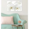 Tableau toile XXL en kit Orchidee 60 x 40 cm - Toile textile sans PVC