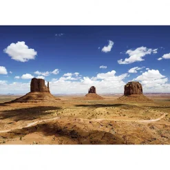 Tableau toile XXL en kit Monument Valley 60 x 40 cm - Toile textile sans PVC