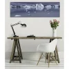 Tableau toile XXL en kit Silence 130 x 40 cm - Toile textile sans PVC
