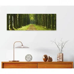 Tableau toile XXL en kit Un Dimanche À La Campagne 90 x 30 cm - Toile textile sans PVC