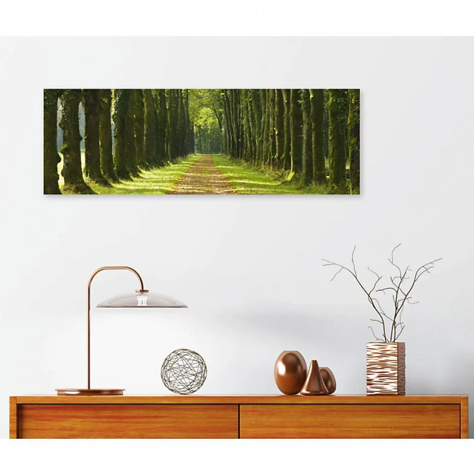 Tableau toile XXL en kit Un Dimanche À La Campagne 90 x 30 cm - Toile textile sans PVC