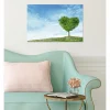 Tableau toile XXL en kit Mon Arbre Coeur 60 x 40 cm - Toile textile sans PVC