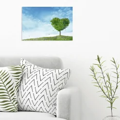 Tableau toile XXL en kit Mon Arbre Coeur 60 x 40 cm - Toile textile sans PVC