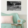 Tableau toile XXL en kit Canada Nb 60 x 40 cm - Toile textile sans PVC