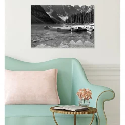 Tableau toile XXL en kit Canada Nb 60 x 40 cm - Toile textile sans PVC