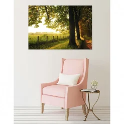 Tableau toile XXL en kit Lisiere 130 x 90 cm - Toile textile sans PVC