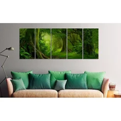 Tableau Tropical Jungle 225x90 cm