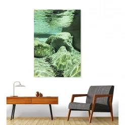 Tableau verre acrylique Prunelli 90 x 130 cm - Décoration murale photo pour la maison