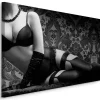 Tableaux FEMME Sensuelle Vintage 3D 90cm x 60cm - Parfait pour décorer votre salon, chambre ou bureau avec un design unique et él