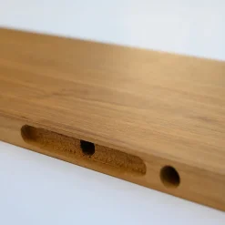 Tablette Bois Teck Huilé Rectangle - Etagère Murale - 18x180x900mm - Etagère de Bureau, Cuisine, Salle de bain, Salon