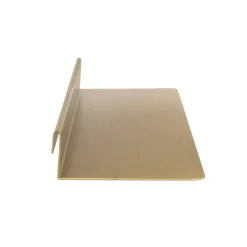 Tablette de cuisine en métal coloris métal doré l. 30 cm