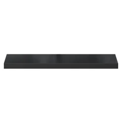 Tablette murale avec fixation invisible GoodHome Cusko noir 80 cm