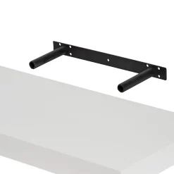 Tablette murale avec fixation invisible GoodHome Cusko blanc brillant 118 cm