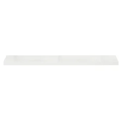 Tablette murale avec fixation invisible GoodHome Cusko blanc brillant 118 cm