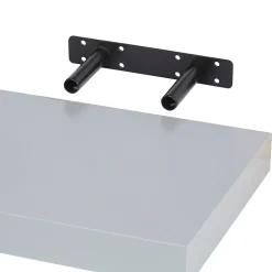 Tablette murale avec fixation invisible GoodHome Cusko gris 30 cm