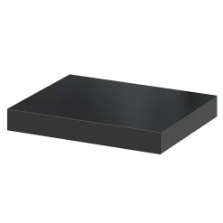 Tablette murale avec fixation invisible GoodHome Cusko noir 30 cm
