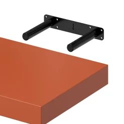 Tablette murale avec fixation invisible GoodHome Cusko terracotta 30 cm