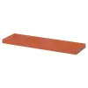 Tablette murale avec fixation invisible GoodHome Cusko terracotta 80 cm