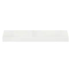 Tablette murale avec fixation invisible GoodHome Cusko blanc brillant 60 cm
