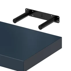 Tablette murale avec fixation invisible GoodHome Cusko bleu foncé 30 cm