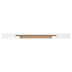 Tablette murale d'angle Form Rigga blanc 25 cm