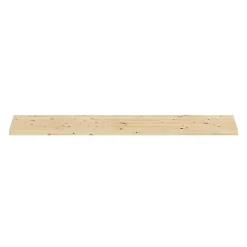 Tablette murale en pin massif GoodHome Rigga L. 80 cm