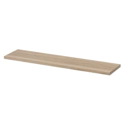 Tablette murale GoodHome Rigga effet chêne clair L. 80 cm