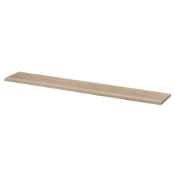 Tablette murale GoodHome Rigga effet chêne clair L. 118 cm