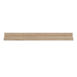 Tablette pour cadres photo Form Rigga effet chêne 60 cm