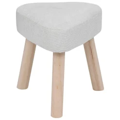 Tabouret Thena blanc ivoire - Atmosphera