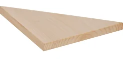 Étagère angle et triangulaire en pin massif 25x25x35 cm