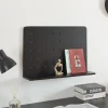 Étagère murale Doenna 60 x 15 x 40 cm noir en.casa