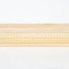 Étagère murale en bois effet chêne et cannage rotin L.50 x H.10 x P.10 Ariane