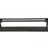 Étagère murale en métal noir L.50 x H.20 cm Ariane