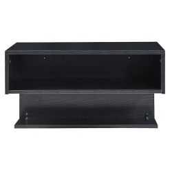 Étagère murale Gauldal 57 x 30 x 32 cm noir en.casa