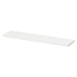 Étagère murale modulable 10 tablettes et 6 échelles blanc GoodHome Rigga H. 129 x L. 150 x P. 19 cm