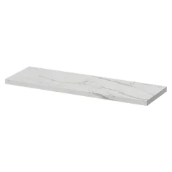 Étagère murale modulable 4 tablettes et 2 échelles effet marbre GoodHome Rigga H. 87 x L. 60 x P. 19 cm