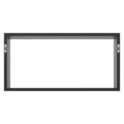Étagère murale rectangulaire GoodHome Rigga noir L. 60 cm