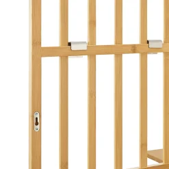 Étagère murale Roest bambou 120 x 80 x 13 cm naturel en.casa