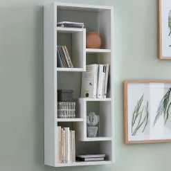 Étagère Murale 36x90x14,5 cm Étagère Suspendue Flottante Design Moderne FineBuy
