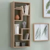 Étagère Murale 36x90x14,5 cm Étagère Suspendue Flottante Design Moderne FineBuy