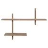 Étagère Ovada, Marron, Bois, 15x60x44 cm, Seven Design