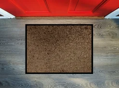 Tapis absorbant Jazzy brun L.90 x l.60 cm