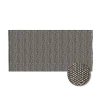 Tapis Alaska tricot L.150 x l.100 cm gris
