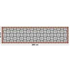 Tapis antidérapant - Cassandre - vinyle - int./ext. - Multicolore - 50x200cm
