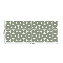 Tapis antidérapant - Equilibre - vinyle - int./ext. - Vert - 50x120cm