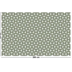 Tapis antidérapant - Equilibre - vinyle - int./ext. - Vert - 120x200cm