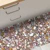 Tapis antidérapant - Fragments - vinyle - int./ext. - Multicolore - 50x120cm