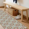Tapis antidérapant - Marsiho - vinyle - int./ext. - Multicolore - 120x200cm