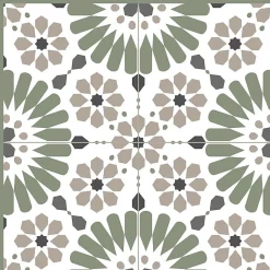 Tapis antidérapant - Marsiho - vinyle - int./ext. - Multicolore - 50x200cm